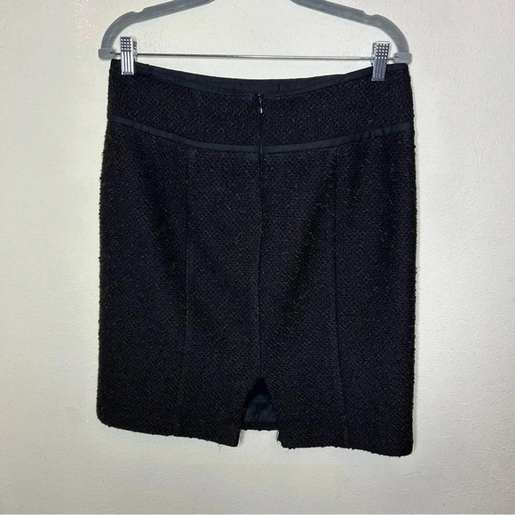 Nanette Lepore Brown and Black Wool Blend Skirt Size 8 - Picture 4 of 7